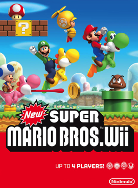 뉴 슈퍼 마리오브라더스 Wii 이미지